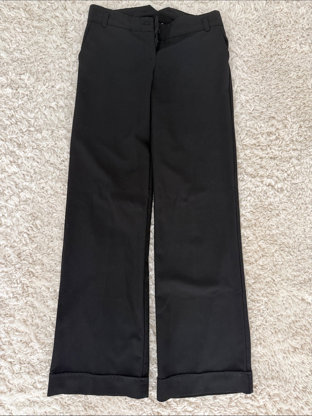 ALLOY Black Women's Straight-Leg Dress Pants